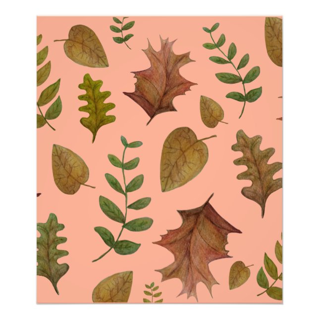 Herbstlaub Fotodruck (Vorne)