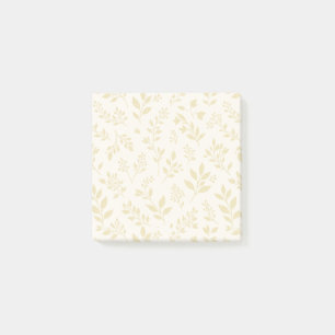 Herbstlaub Goldenes Weizen - Neutral Post-it Klebezettel