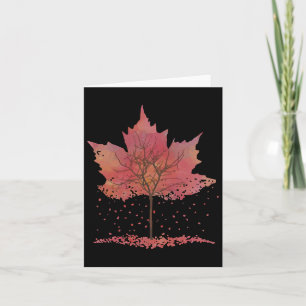 Herbstlaub Grafisches T-Shirt - Beliebter Fall Karte