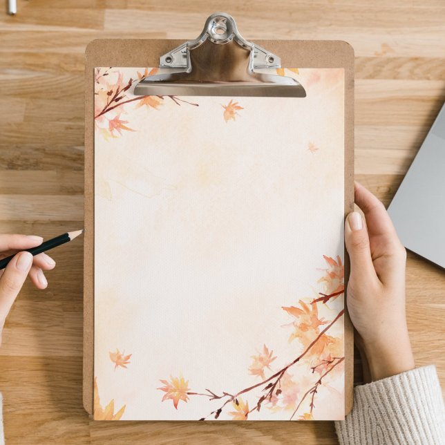 Herbstlaub Herbst-Notepad Notizblock (Von Creator hochgeladen)