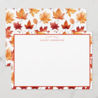 Herbstlaub Herbst Terracotta Brown Boho Muster