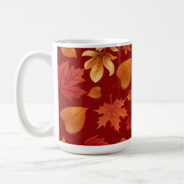 Herbstlaub Herbstbliss Kaffeetasse