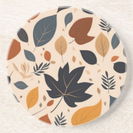 Herbstlaub Herbstmapfelleaf Sandstone Untersetzer