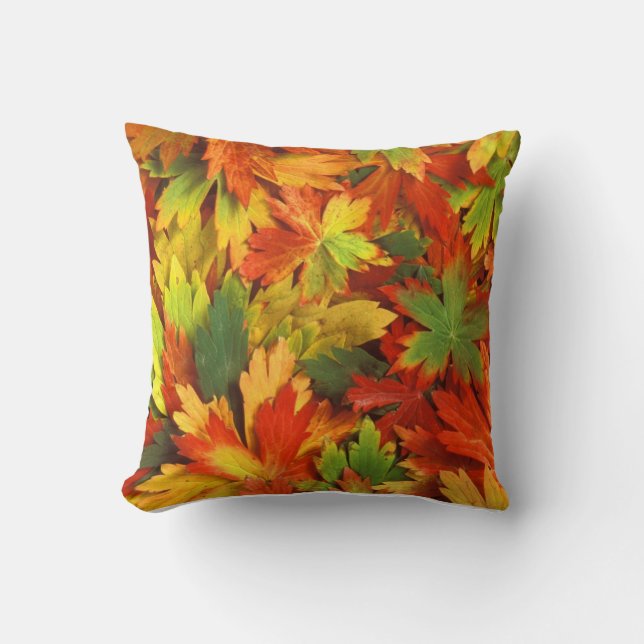 Herbstlaub-Herbstthrow-Kissen-Wohngestaltung Kissen (Vorderseite)