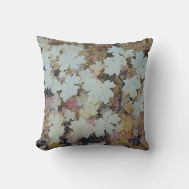 Herbstlaub Kissen (Vorderseite)