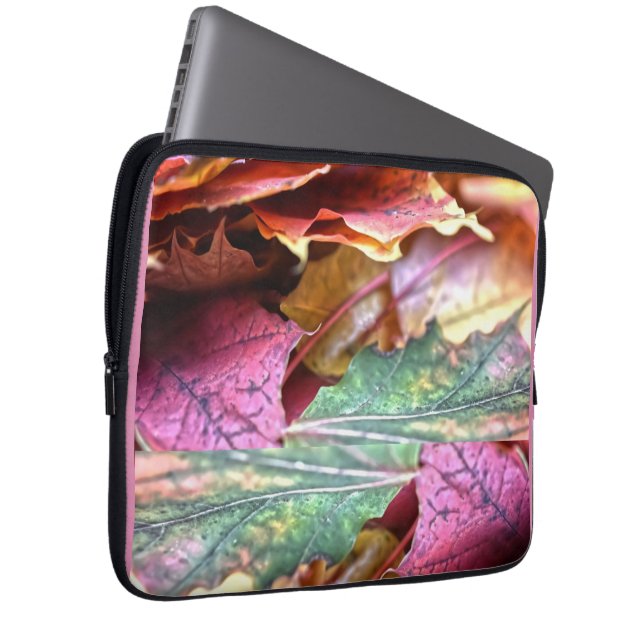 Herbstlaub-Laptoptasche Laptopschutzhülle (Vorne Rechts)
