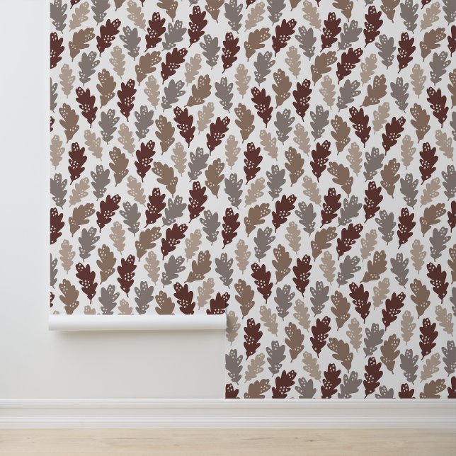 Herbstlaub Leaf Muster Tapete (Anwendung)