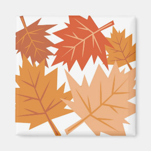 Herbstlaub Magnet