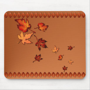 Herbstlaub Mousepad