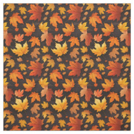 Herbstlaub Muster Stoff
