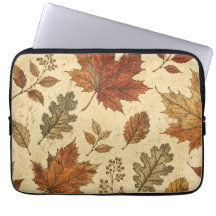 Herbstlaub-Muster – Vintage Herbst Botanik 