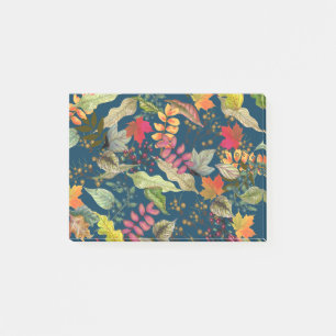 Herbstlaub Post-it Klebezettel