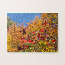 Herbstlaub Puzzle