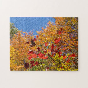 Herbstlaub Puzzle