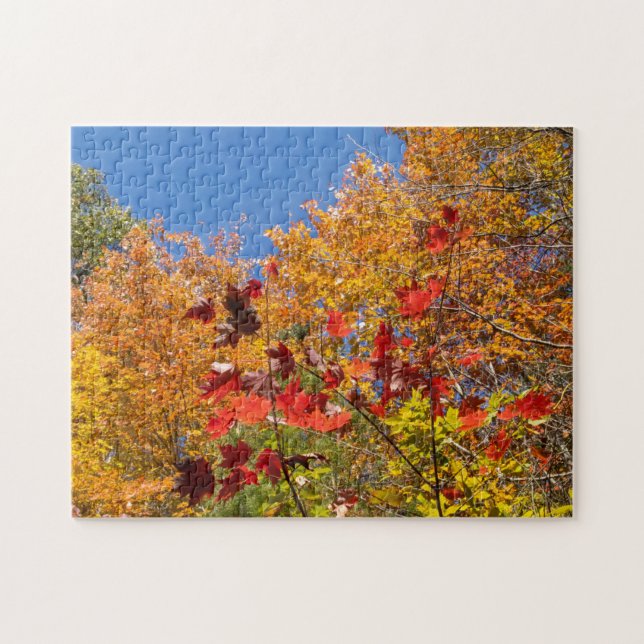 Herbstlaub Puzzle (Horizontal)