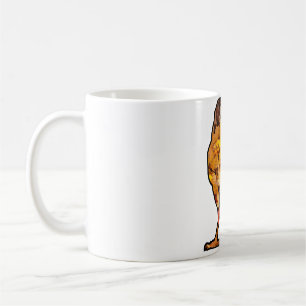 Herbstlaub raven kaffeetasse