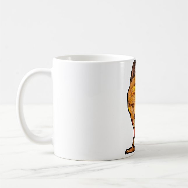 Herbstlaub raven kaffeetasse (Links)