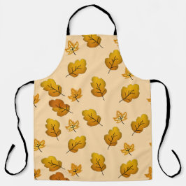 Herbstlaub Schürze