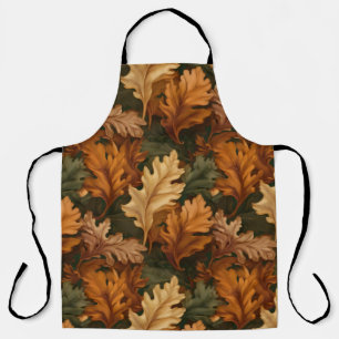 Herbstlaub schürze