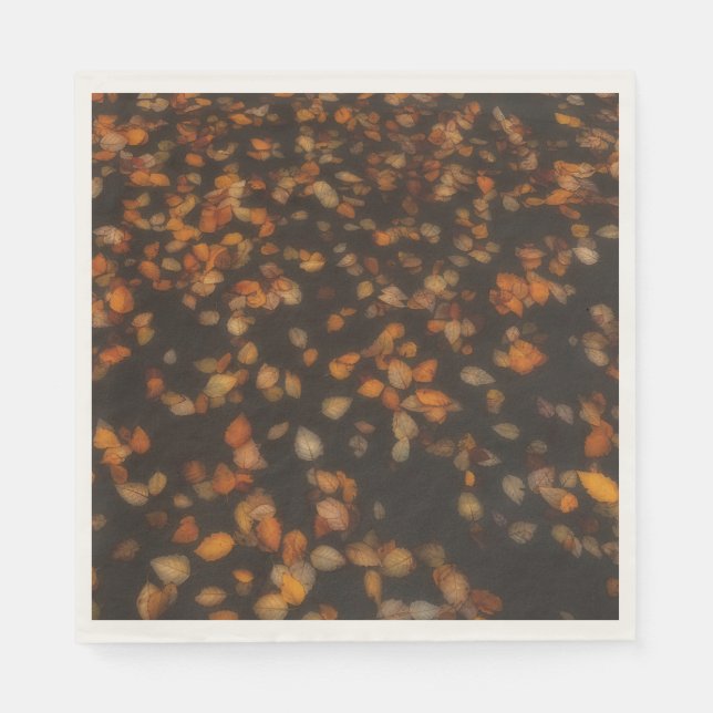 Herbstlaub  serviette (Vorderseite)