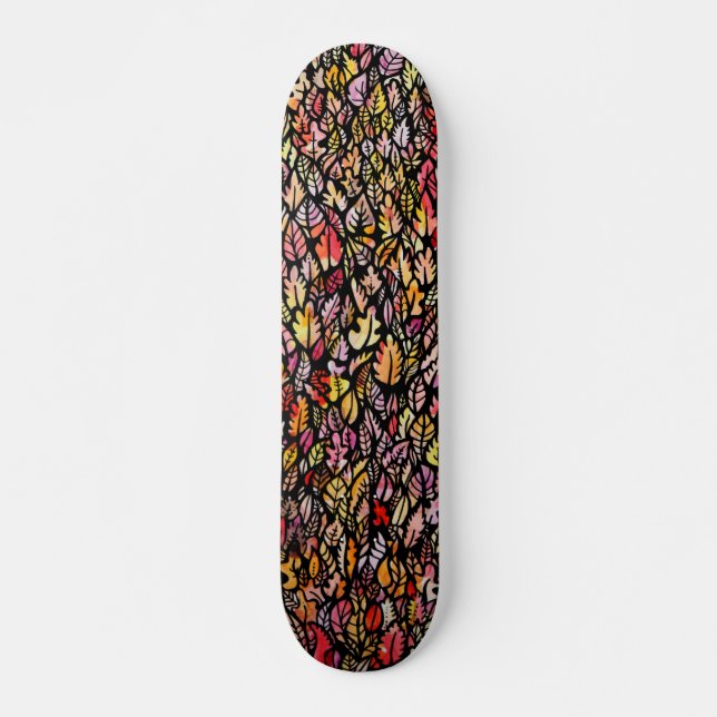 Herbstlaub Skateboard (Vorne)