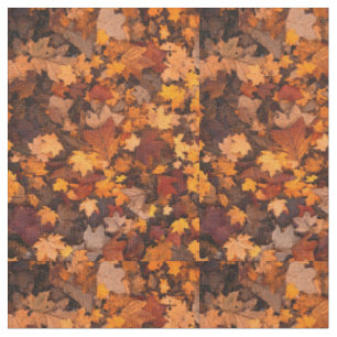 Herbstlaub-Stoff Stoff