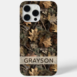 Herbstlaub-Tarnung Personalisiert Case-Mate iPhone Hülle
