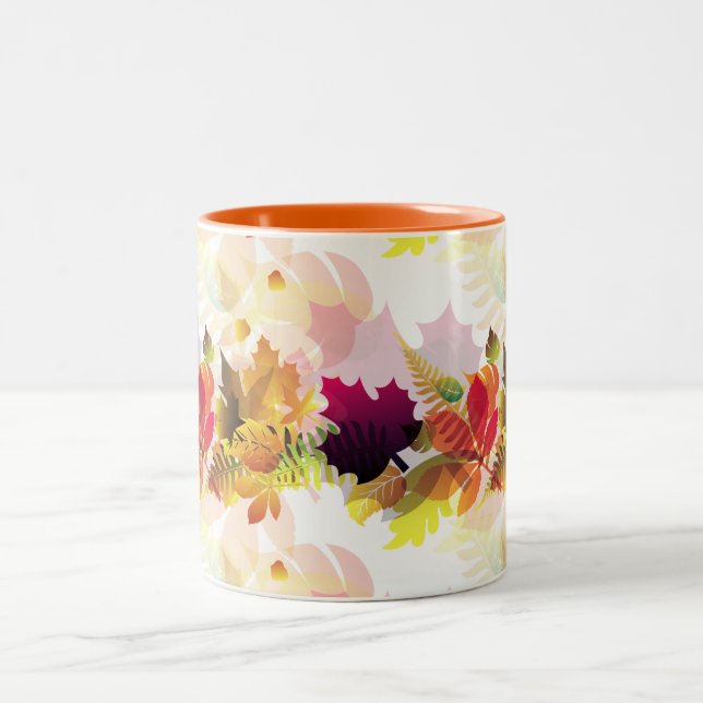 Herbstlaub Tasse (Mittel)