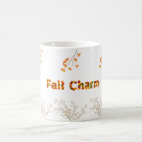 Herbstlaub Tasse