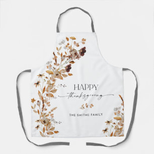 Herbstlaub Thanksgiving All-Over Druck Schürze