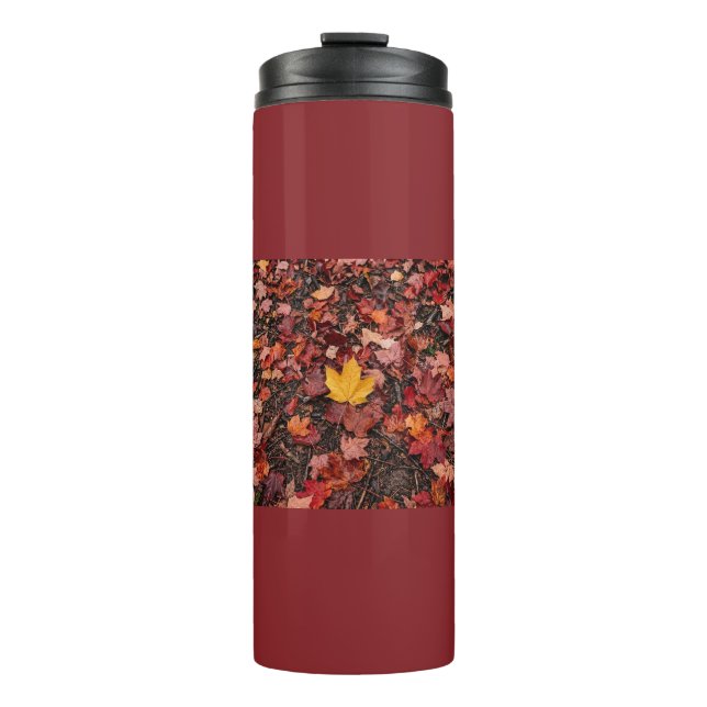 Herbstlaub  thermosbecher (Vorderseite)