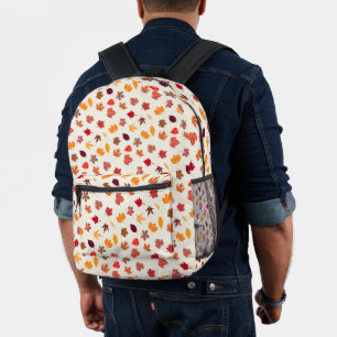 Herbstlaub von Autumn Vibes Bedruckter Rucksack