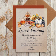 Herbstlaube Bridal Tea Liebe Braut