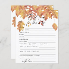 Herbstlaube - Kindervorhersagen und Ratschläge