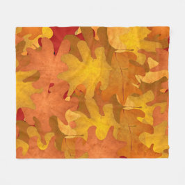 Herbstlaubs Fleece Blanket