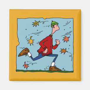 Herbstläufer (Typ) Magnet