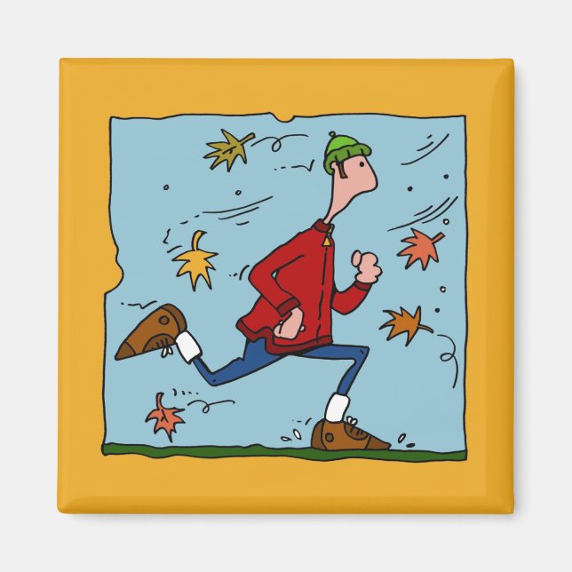 Herbstläufer (Typ) Magnet (Vorne)