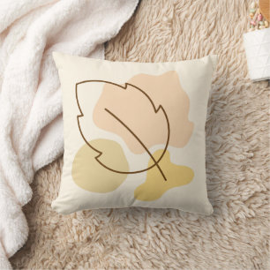 Herbstleaf & Blob Form Fall Zuhause Dekoration Ges Kissen