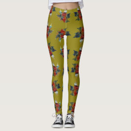 Herbstleaf, farbenfrohe Leggings