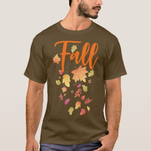 Herbstleaf Herbstsaison Leaf Liebe Herbst T-Shirt