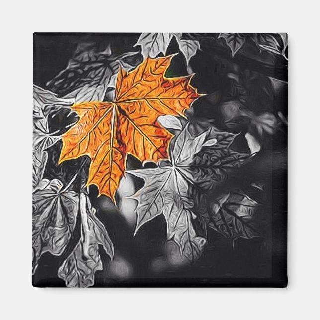 Herbstleaf Magnet (Vorne)