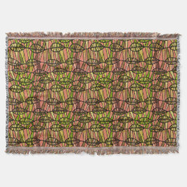 Herbstleaf Muster Moderne Throw Blanket Decke