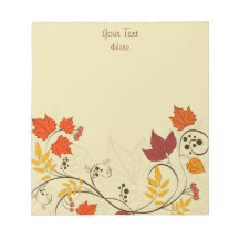 Herbstleaf Reben mit anpassbarem Text