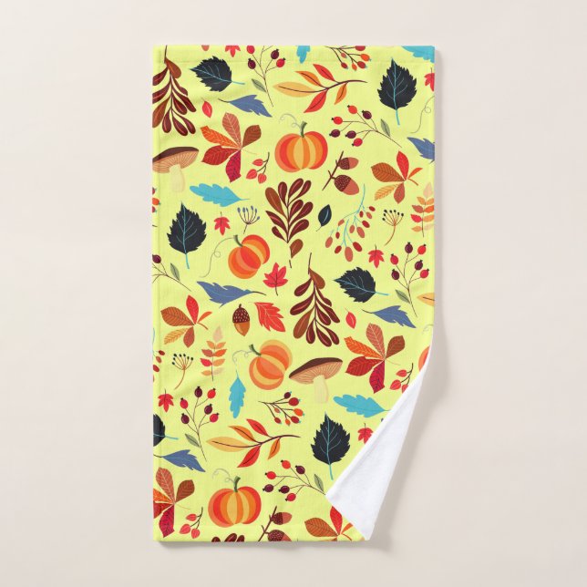 Herbstleaves Badehandtuch Handtuch (Handtuch)