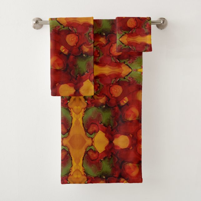 Herbstleaves Badhandtuch Set (Insitu)