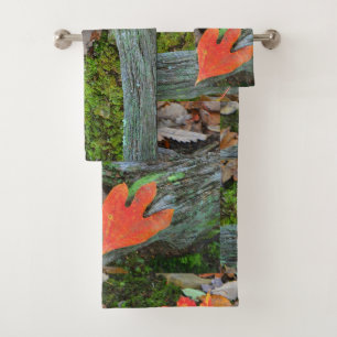 Herbstleaves Badhandtuch Set