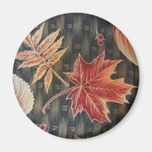 Herbstleaves & Basketweave Magnet
