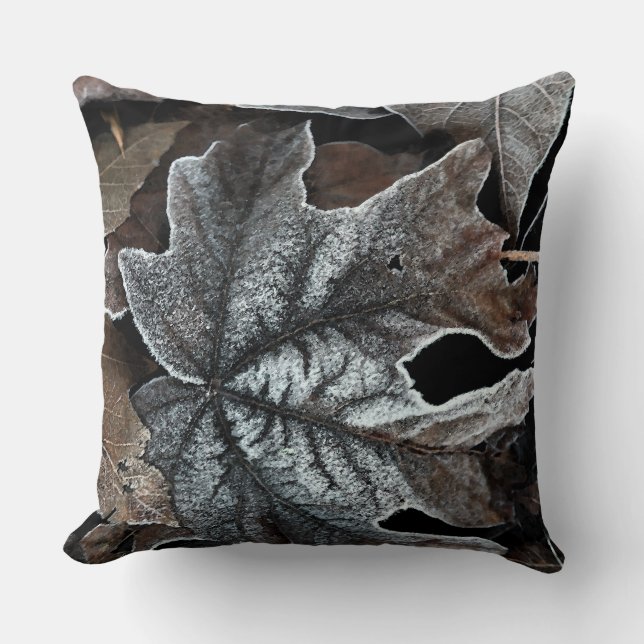 Herbstleaves Baumwollkissen, 20" x 20" Kissen (Vorderseite)