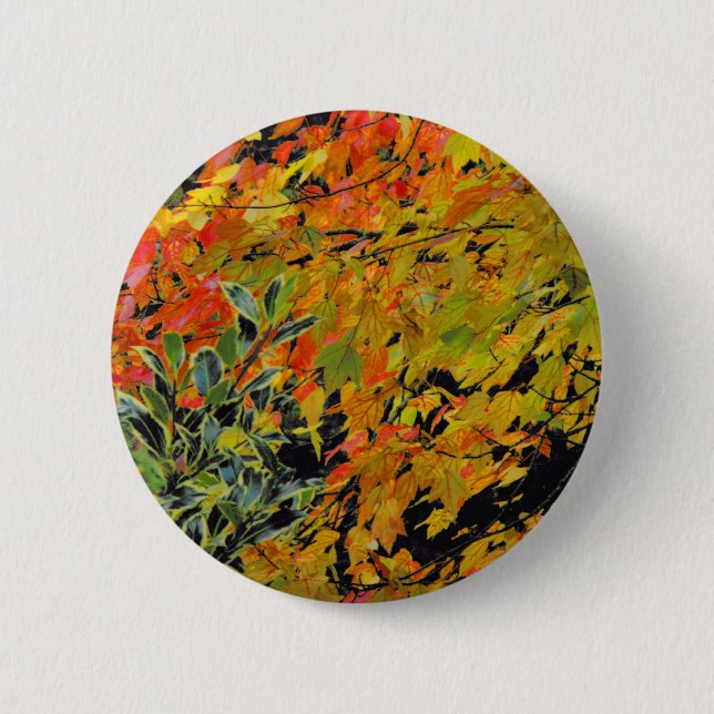 Herbstleaves Button (Vorderseite)