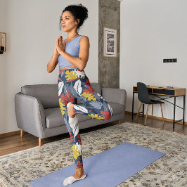 Herbstleaves Capri Leggings